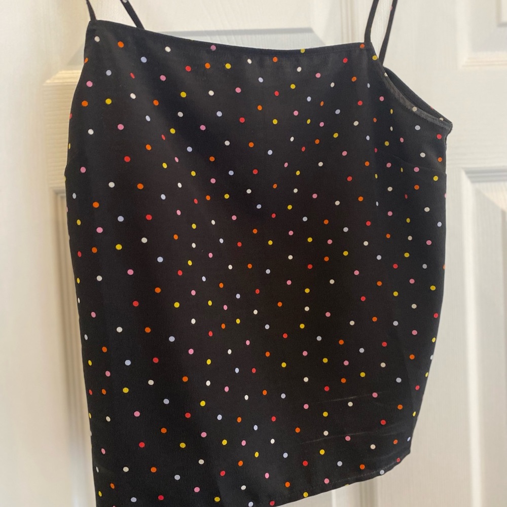 Topshop Top with Colorful Dots